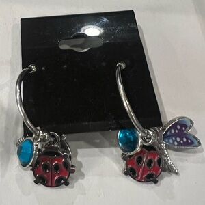 Month of June birthday earrings